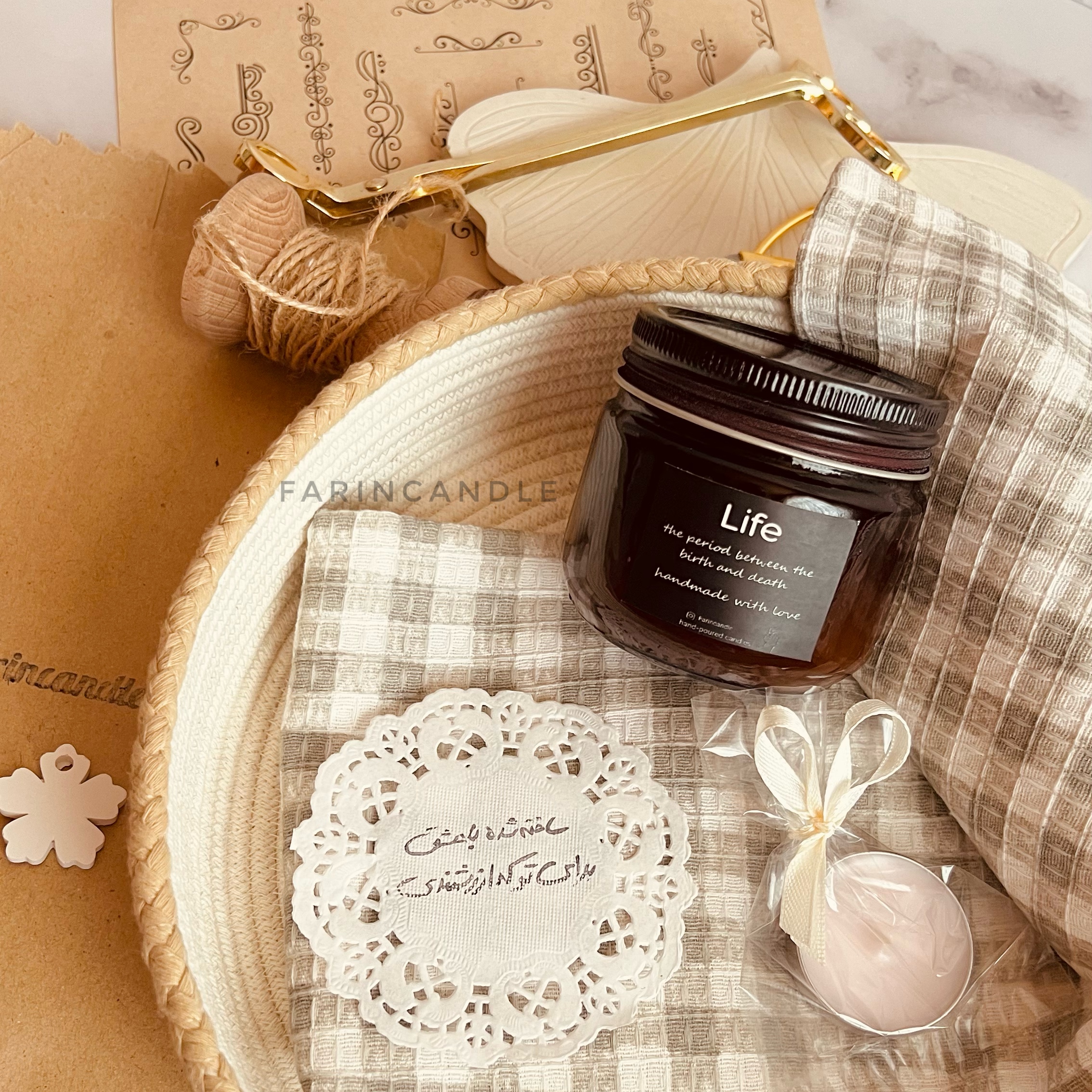 شمع معطر ؛ گیاهی