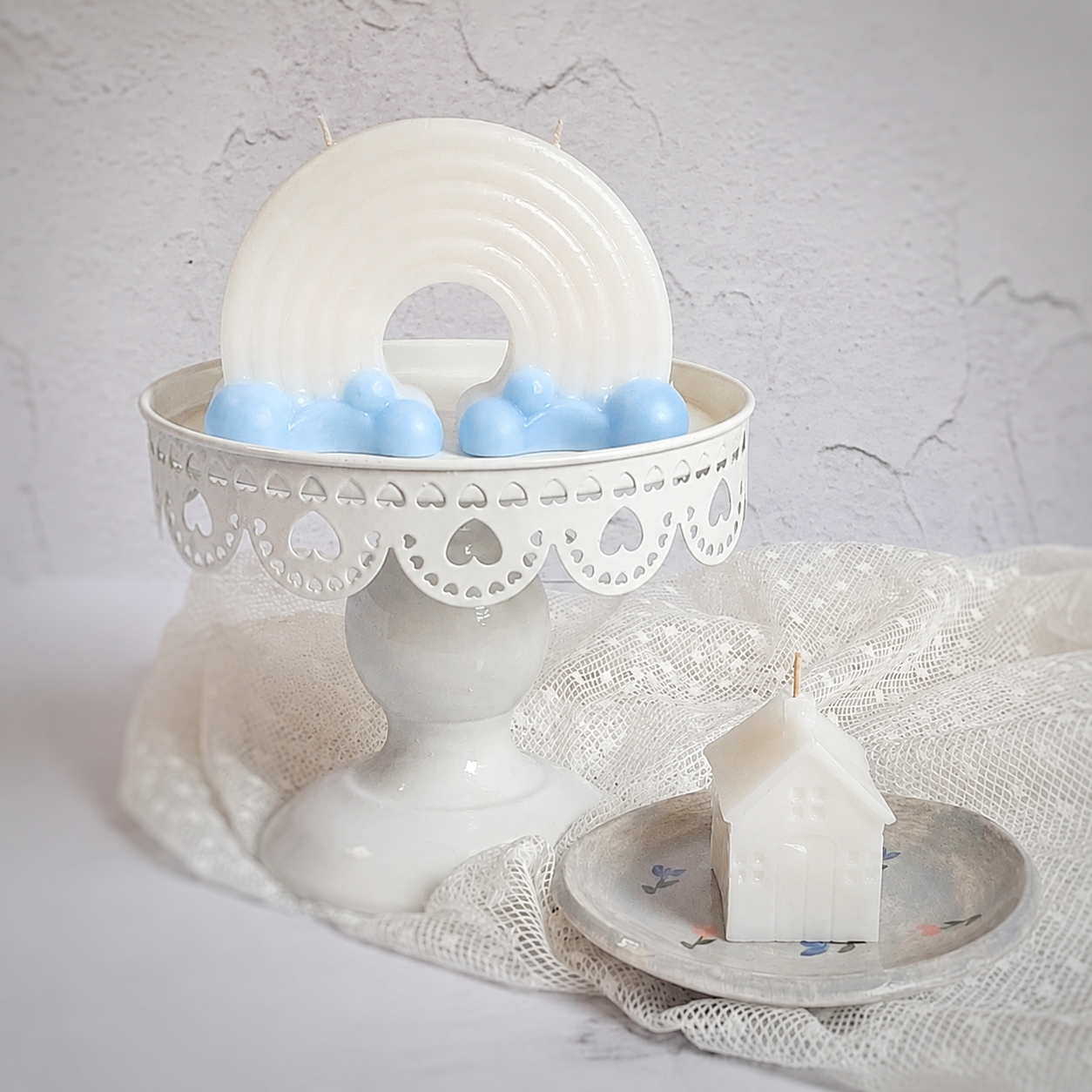 شمع رنگین کمان ابری ؛ گیاهی