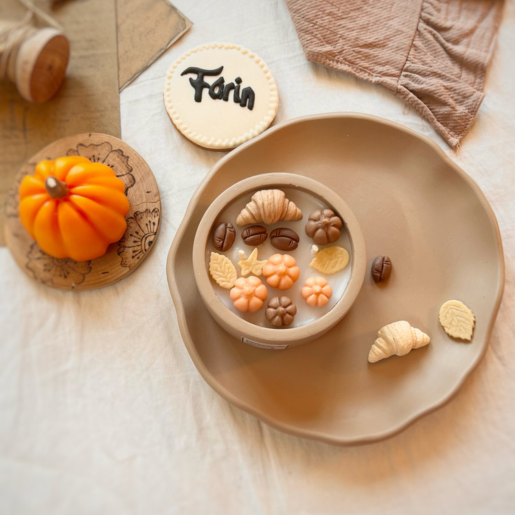 شات شمع گیاهی پاییزی